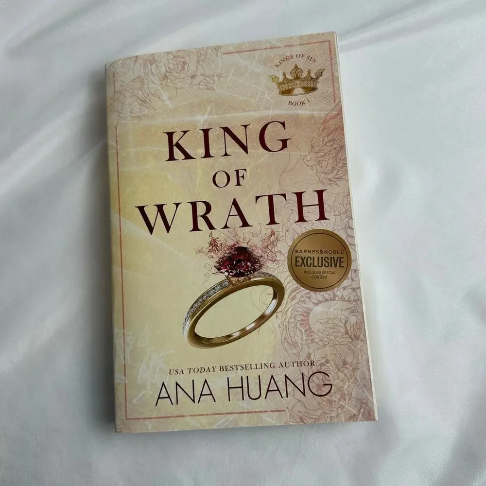 King of Wrath Ana Huang B&N Exclusive Special Edition Paperback OOP Like New